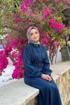 Bbc Kloe Denim Elbise - Koyu Mavi