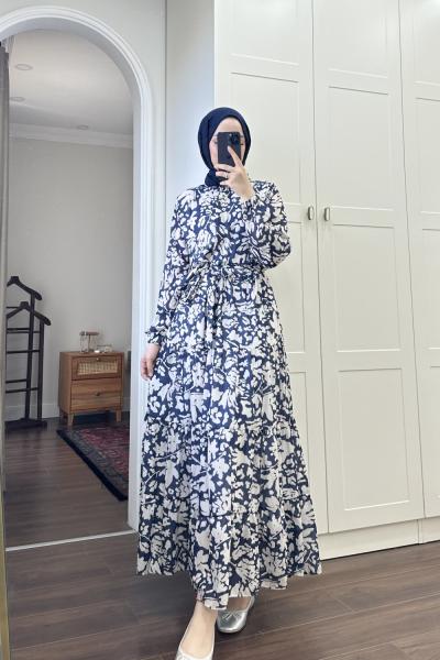 BBC LALL ELBİSE - LACİVERT