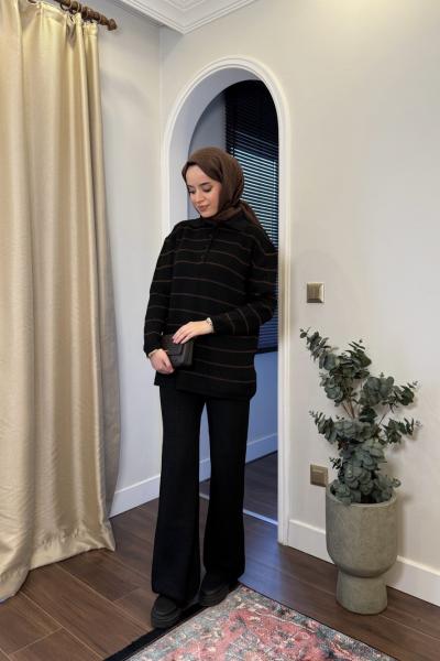 BBC LAVİ İKİLİ TAKIM - SİYAH-KAHVE