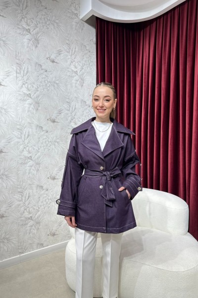 BBC LEXA DENİM CEKET - MÜRDÜM