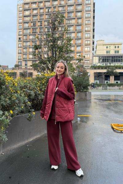 BBC LEXİ ÜÇLÜ TAKIM - BORDO