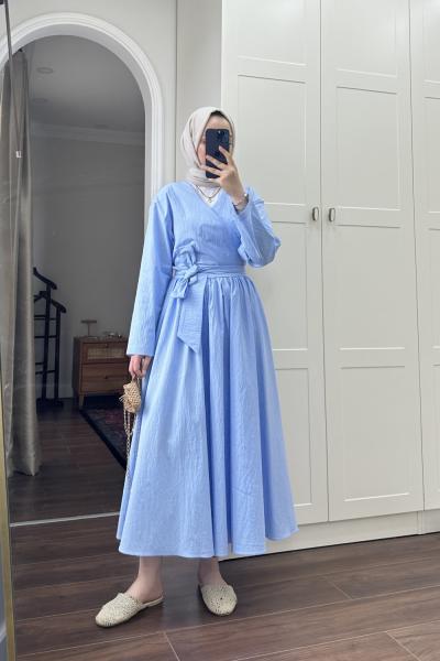 BBC LİSA ETEKLİ TAKIM - MAVİ