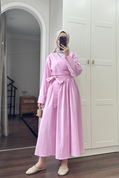 BBC LİSA ETEKLİ TAKIM - PEMBE