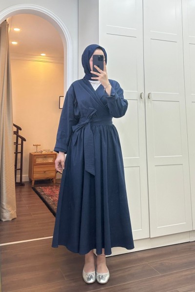 BBC LİSA ETEKLİ TAKIM - LACİVERT