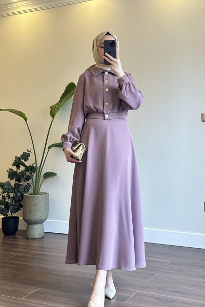 Bbc Lisa Crop Takım - Lila