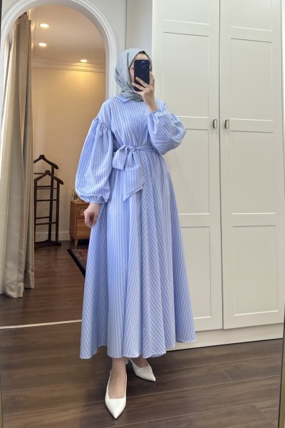 BBC LOİS ELBİSE - MAVİ