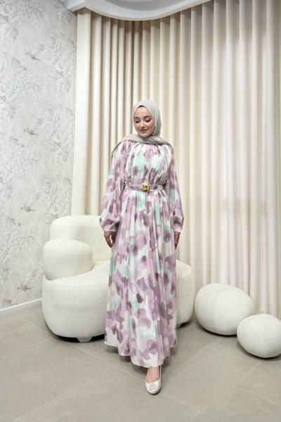 BBC LORA ELBİSE - LİLA