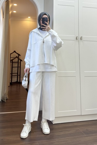 BBC LUCİA İKİLİ TAKIM - BEYAZ