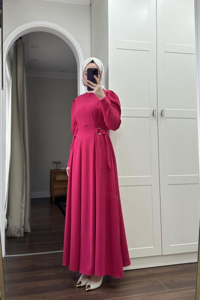 BBC LUNA ELBİSE - FUŞYA