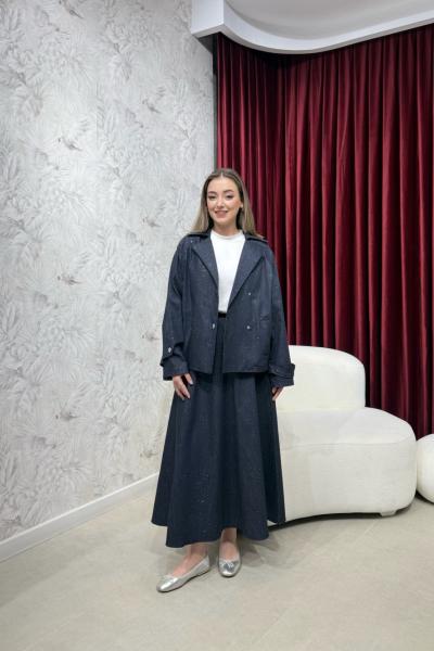 BBC LUSTER DENİM TAKIM - LACİVERT