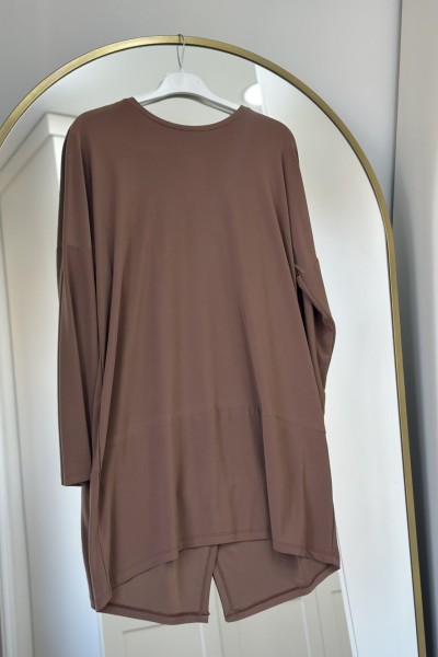 Bbc Makas Tunik - Kahverengi