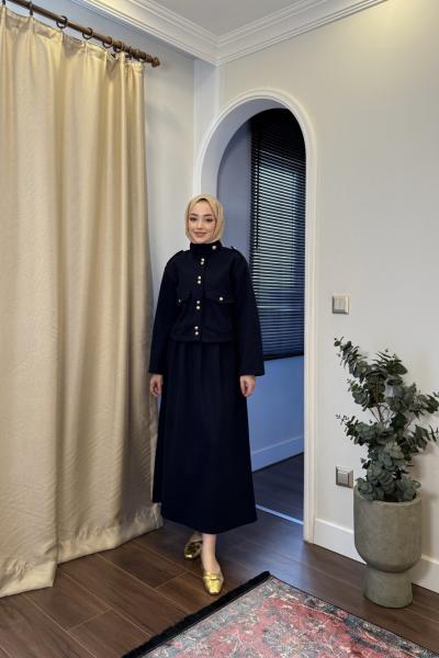 BBC MARAL KAŞE TAKIM - LACİVERT