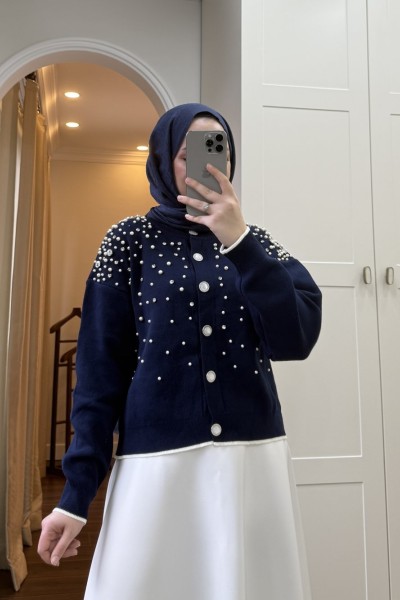 BBC MAYA TAŞLI HIRKA - LACİVERT