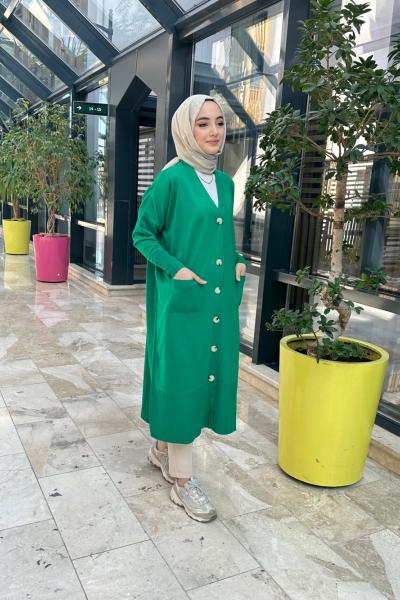 Bbc Mevsimlik İnce Triko Hırka - Benetton