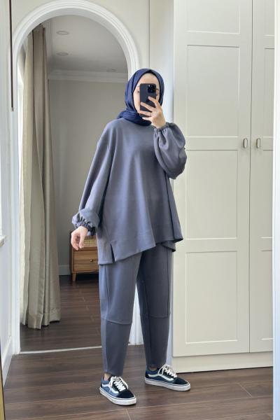 Bbc Mori İkili Takım - Gri