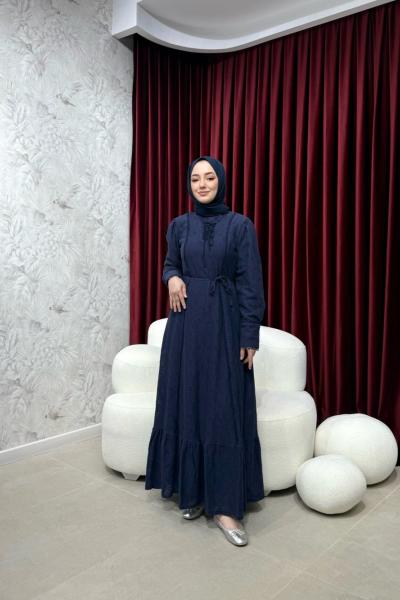 BBC NATALİ ELBİSE - LACİVERT