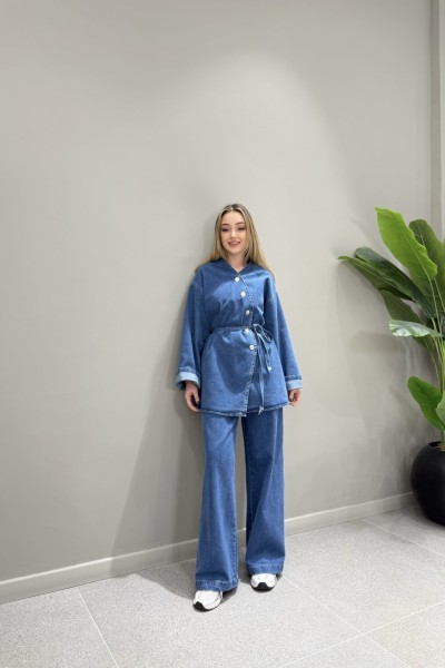BBC NATALİE DENİM TAKIM - MAVİ