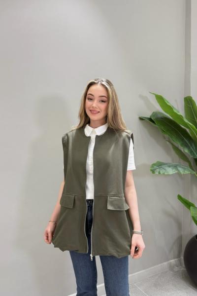 BBC NİCOL YELEK - YEŞİL