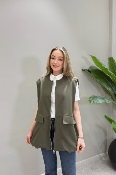 BBC NİCOL YELEK - YEŞİL