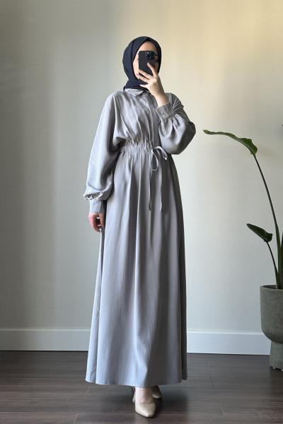 Bbc Oliva Elbise - Gri