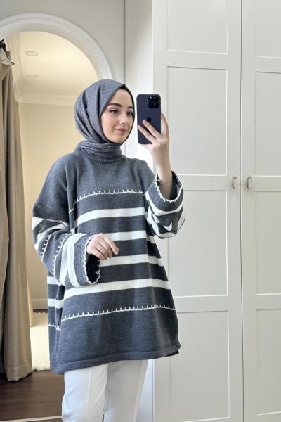 Bbc Oly Triko Kazak — Gri