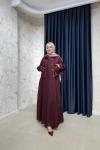 BBC OWEN ELBİSE - BORDO