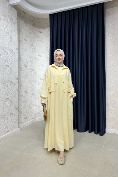 BBC OWEN ELBİSE - SARI