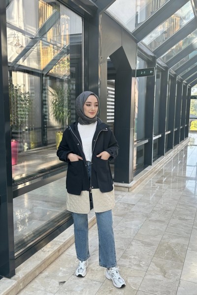 Bbc Paraşüt Kumaş Yağmurluk - Lacivert