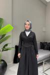 BBC POLİNA ELBİSE - SİYAH