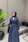 BBC POLİNA ELBİSE - LACİVERT