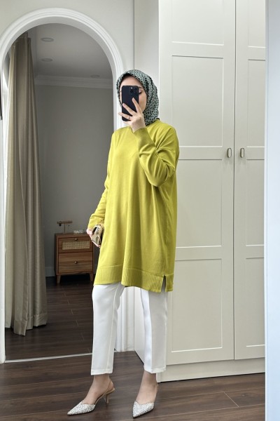 Bbc Polly Tunik - Yağ Yeşili