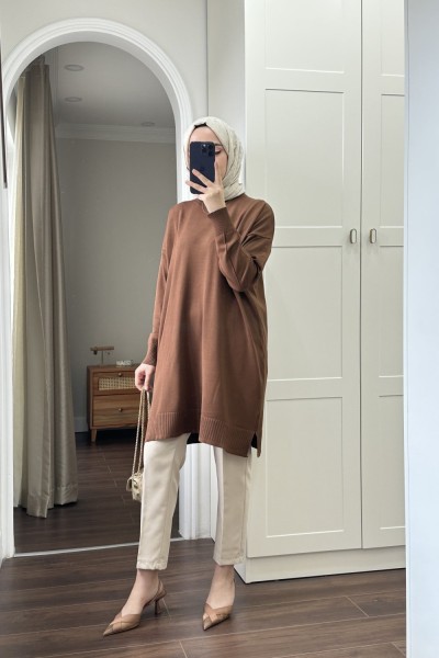 Bbc Polly Tunik - Kahverengi