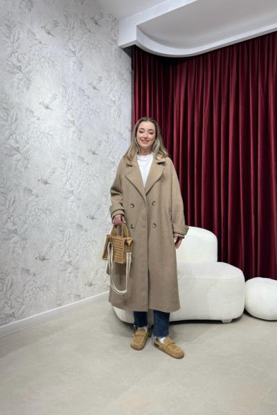 BBC PREMİUM KAŞE KABAN - CAMEL