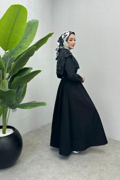 BBC QUEEN ELBİSE - SİYAH