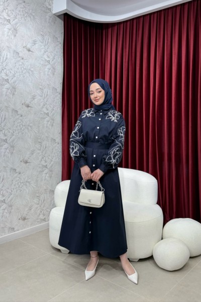 BBC RİAN ELBİSE - LACİVERT