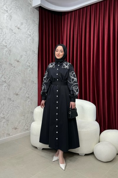 BBC RİAN ELBİSE - SİYAH