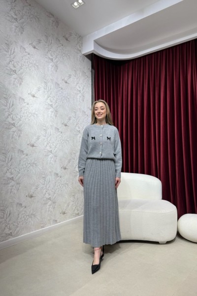 BBC RİBBON TAKIM - GRİ