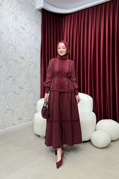 BBC ROMA ETEKLİ TAKIM - BORDO