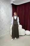 BBC ROWAN JİLE ELBİSE - KAHVE