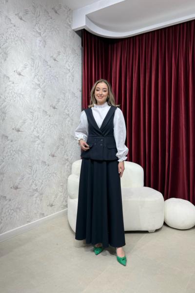 BBC ROWAN JİLE ELBİSE - LACİVERT