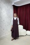 BBC RUTH JİLE ELBİSE - BORDO