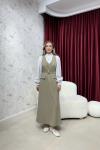 BBC RUTH JİLE ELBİSE - OLİVE