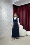BBC RUTH JİLE ELBİSE - LACİVERT