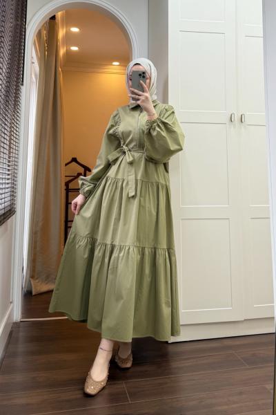 BBC SARAH ELBİSE - YEŞİL