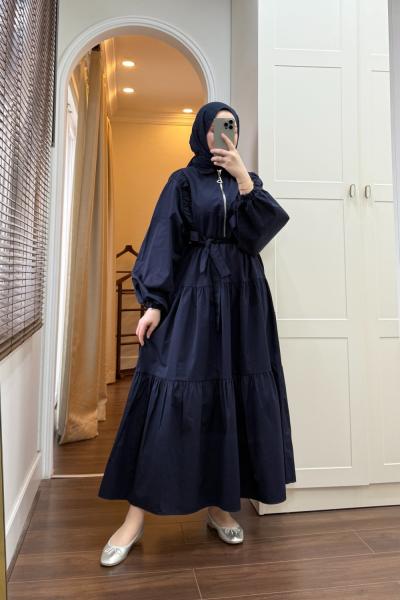 BBC SARAH ELBİSE - LACİVERT