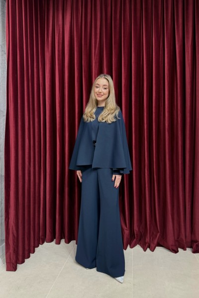 BBC SCARF TAKIM - LACİVERT