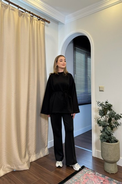 BBC SCUBA ÇIMALI BOL PANTOLON - SİYAH