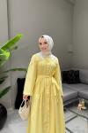 BBC SHARY ELBİSE - SARI