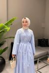 BBC SHARY ELBİSE - MAVİ