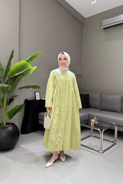 BBC SHARY ELBİSE - YEŞİL